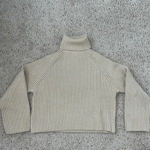 H&M Tan Turtle Neck Sweater